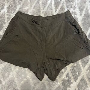 Old Navy High Waist Dark Olive Shorts